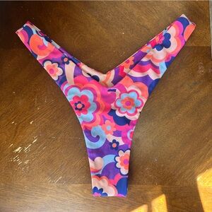 Kulani Kinis Retro Pink Bikini Bottom